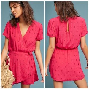 Anthropologie Greenbrier Embroidered Romper